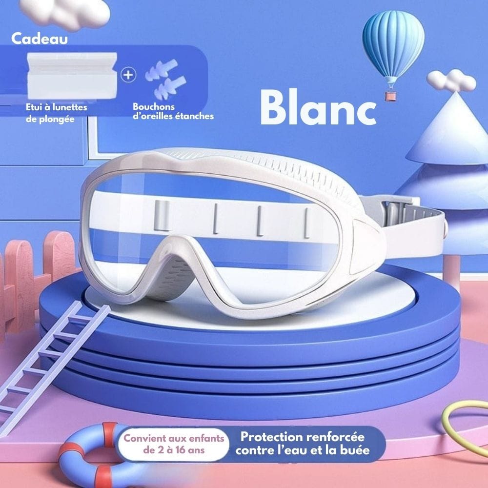 Lunettes ConfortKids – Vision large, zéro buée, 100% protection