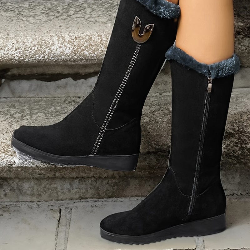 Bottes zip intérieur polaire