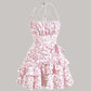Robe fleurie à volants – Fraîche, légère et craquante
