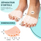 Footcare+-  Soulage l’hallux valgus et protège des frottements