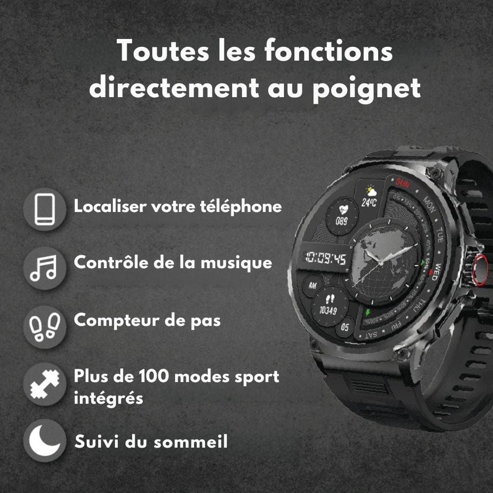 TitanGear+ – La montre taillée pour l’action