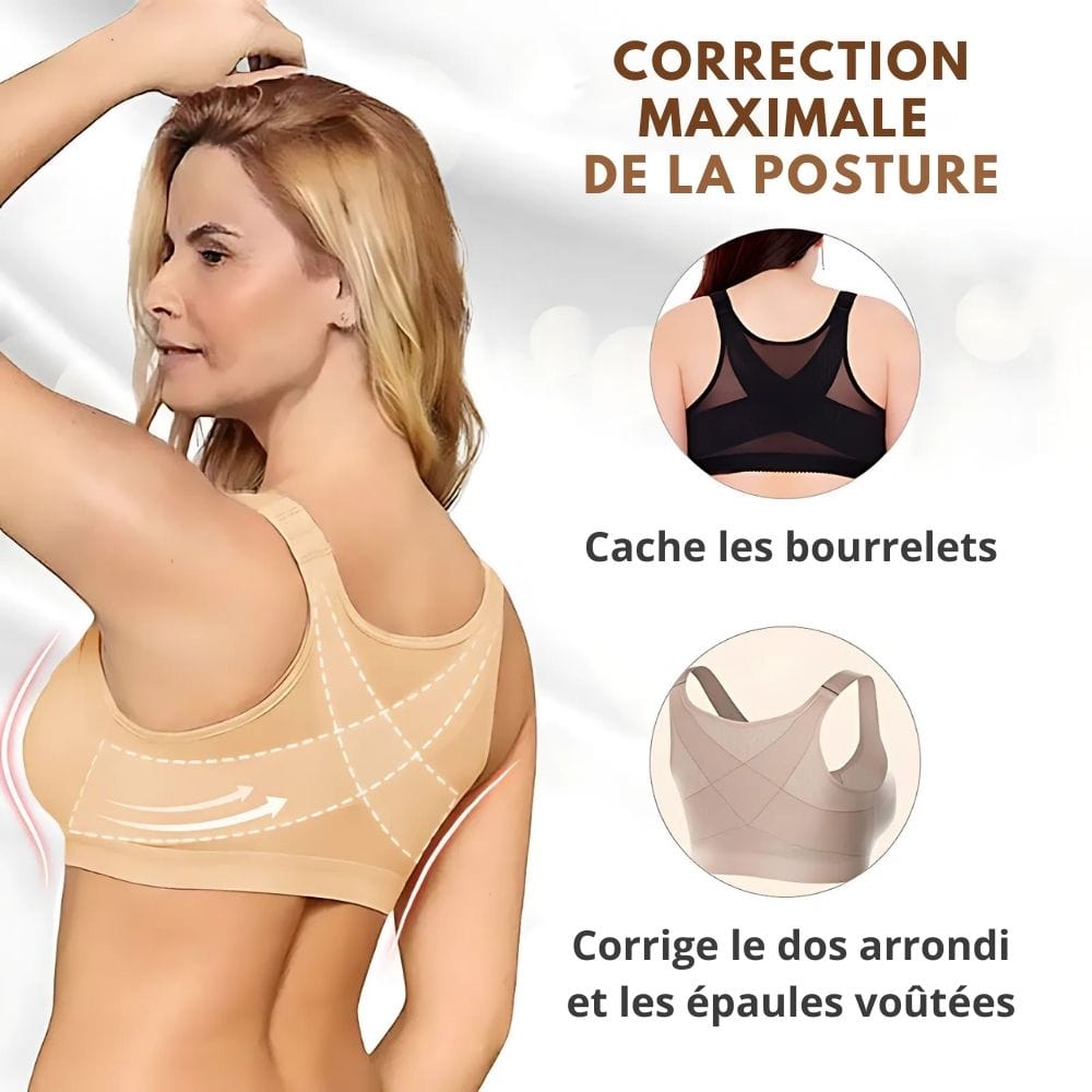 Soutien-gorge correcteur de posture - sans armature