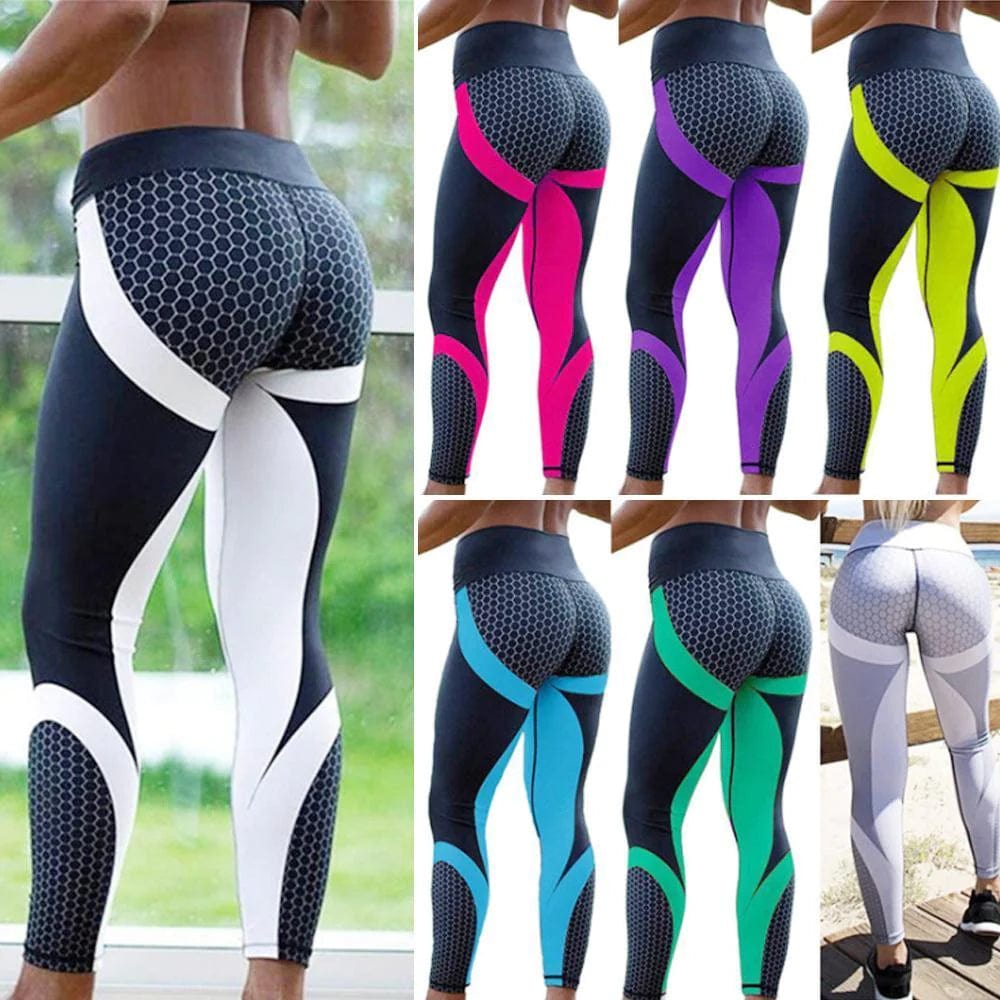 Legging imprimé géométrique