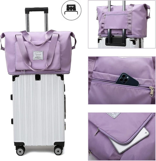 Sac de voyage pliable et extensible