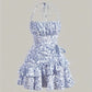 Robe fleurie à volants – Fraîche, légère et craquante