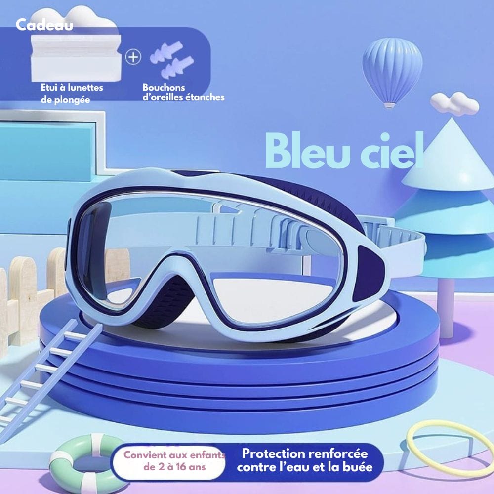 Lunettes ConfortKids – Vision large, zéro buée, 100% protection
