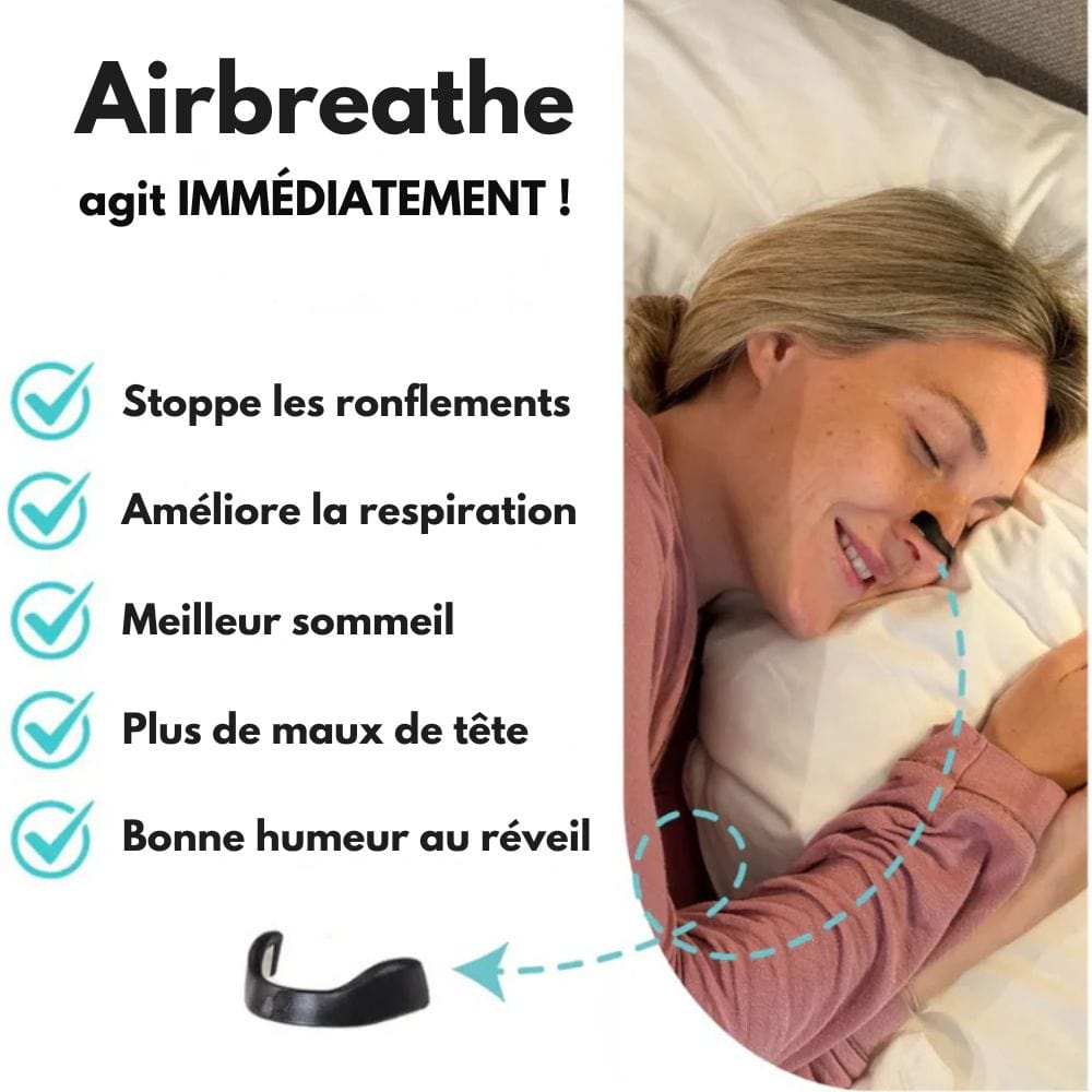 AirBreathe+ - Dilatateur nasal magnétique