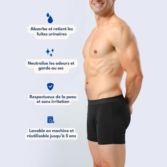 BoxerDry+ – Bougez librement, restez au sec