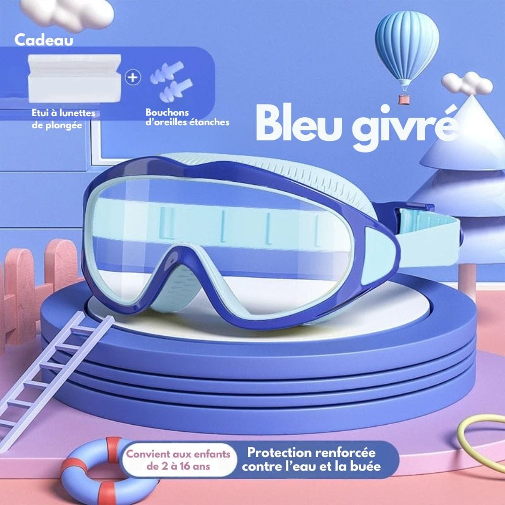 Lunettes ConfortKids – Vision large, zéro buée, 100% protection