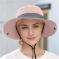 Chapeau anti-UV pour queue de cheval