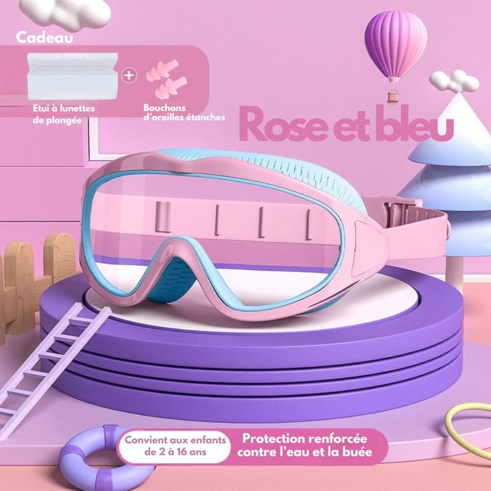 Lunettes ConfortKids – Vision large, zéro buée, 100% protection