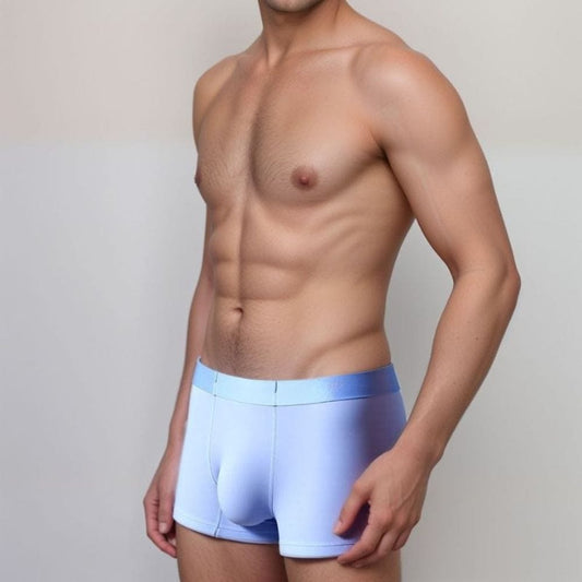 Caleçon en soie glacée pour homme