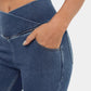 Jean Flare taille haute croisée