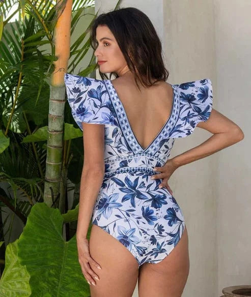 Maillot de bain avec jupe à séchage rapide