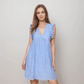 Robe d'été avec poches et short intégré