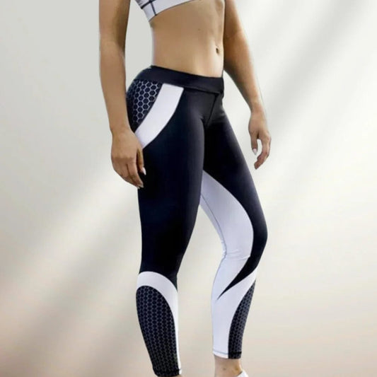 Legging imprimé géométrique