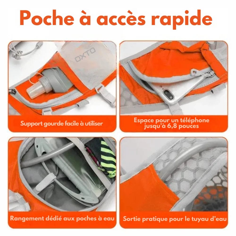 Sac à dos imperméable et multifonction pour cyclistes