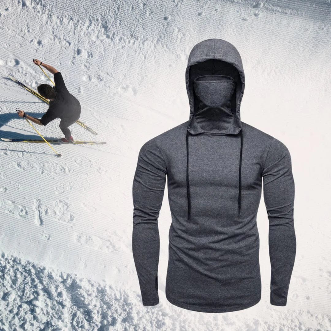 Sweat sportif à capuche pour l’hiver