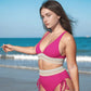 Bikini élégant taille haute sculptant