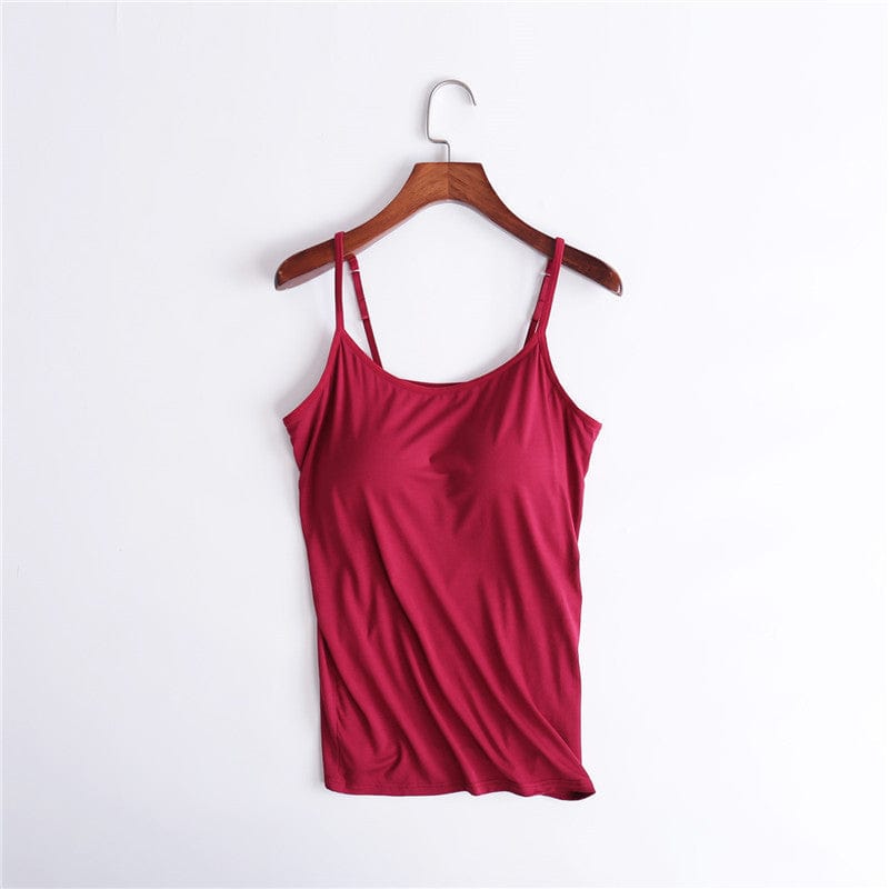 Camisole de sport cintré avec support poitrine