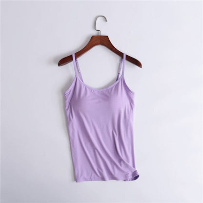 Camisole de sport cintré avec support poitrine